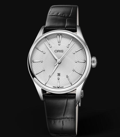 Review Oris Artelier Date Diamonds 33mm Replica Watch 01 561 7724 4051-07 5 17 64FC